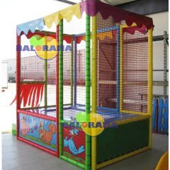 Trampoline 3x2x2m