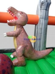 Dev Jurassic Park Şişme Oyun Parkı 11x10x5m