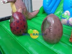 Dev Jurassic Park Şişme Oyun Parkı 11x10x5m