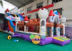 Şişme Dev Ejder Park İthal 14x5x6m