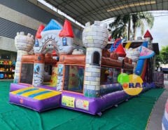 Şişme Dev Ejder Park İthal 14x5x6m