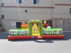 Panda Bahçe Şişme Oyun Parkı 7x5x2.5m