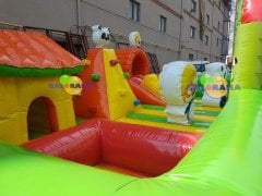 Panda Bahçe Şişme Oyun Parkı 7x5x2.5m
