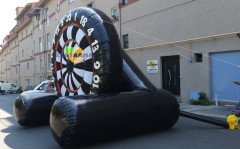 Şişme Oyun Ayak Dartı 5x3.5x4 m