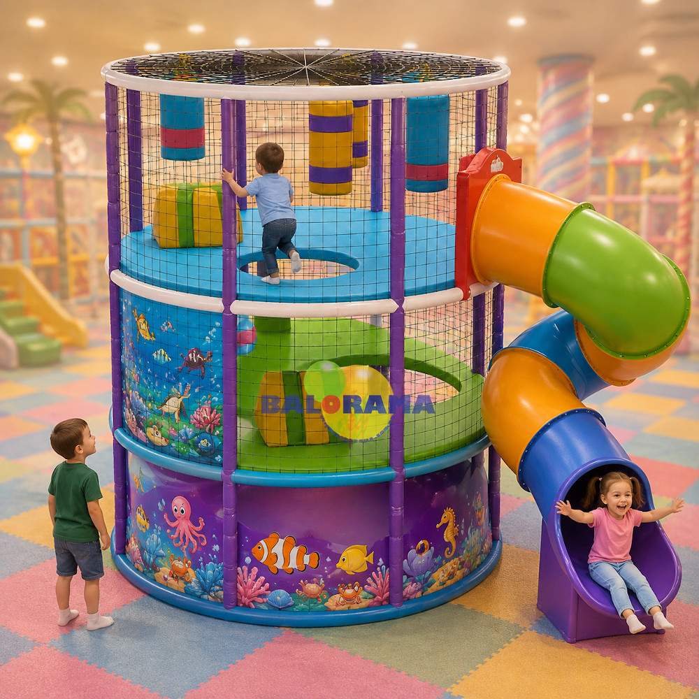 Softplay Spiral Kule