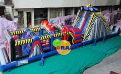 Şişme Engelli Parkur Yarış Pisti 17x3x4.7h Mt