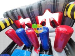 Şişme Engelli Parkur Yarış Pisti 17x3x4.7h Mt