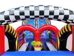 Şişme Engelli Parkur Yarış Pisti 17x3x4.7h Mt