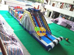 Şişme Engelli Parkur Yarış Pisti 17x3x4.7h Mt