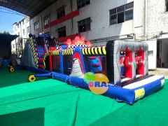 Şişme Engelli Parkur Yarış Pisti 17x3x4.7h Mt