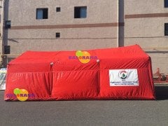 Şişme Acil Müdahale Çadırı 8x5x2.5m