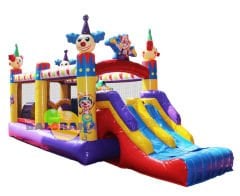 Şişme Palyaço Kombo Zıpzıp 6x2.1x2.6h mt