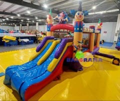 Şişme Palyaço Kombo Zıpzıp 6x2.1x2.6h mt