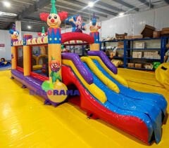 Şişme Palyaço Kombo Zıpzıp 6x2.1x2.6h mt