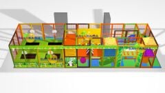 İç Mekan Top Havuzu 11x3.2x2.4h mt