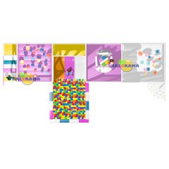 زحليقة نطاطة ناعمة للعب الأطفال، أبعادها 13×4×3 سم.