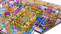 Softplay Oyun Alanı 570 m²