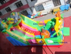 حديقة طبيعية قابلة للنفخ 11 × 6 × 6 أمتار