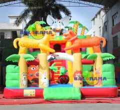 حديقة طبيعية قابلة للنفخ 11 × 6 × 6 أمتار