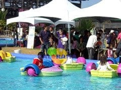 5 Adet Power Paddler Bot ve 8x5m Şişme Havuz