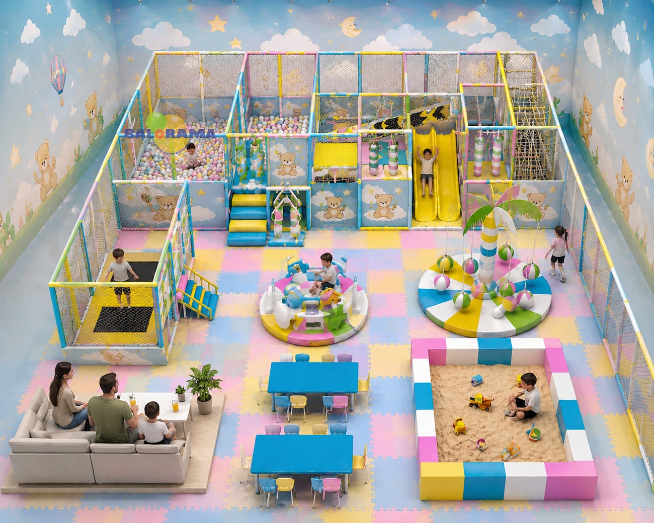 Softplay Top Havuzu 80 m²