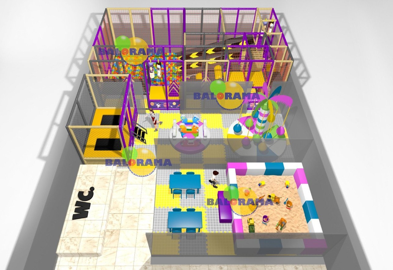 Softplay Top Havuzu 80 m²