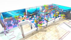 Softplay Roller Kaydıraklı İç Mekan Oyun Alanı Top Havuzu 150 m²