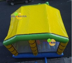 Timsah Kaydıraklı Şişme Oyun Parkı 5.8x5x3m