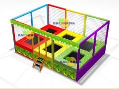 Six-Piece Economical Trampoline Park