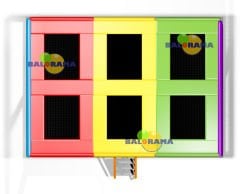 Six-Piece Economical Trampoline Park