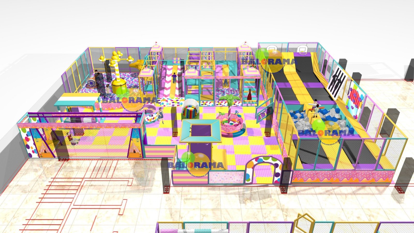 Softplay Oyun Parkı 300m2