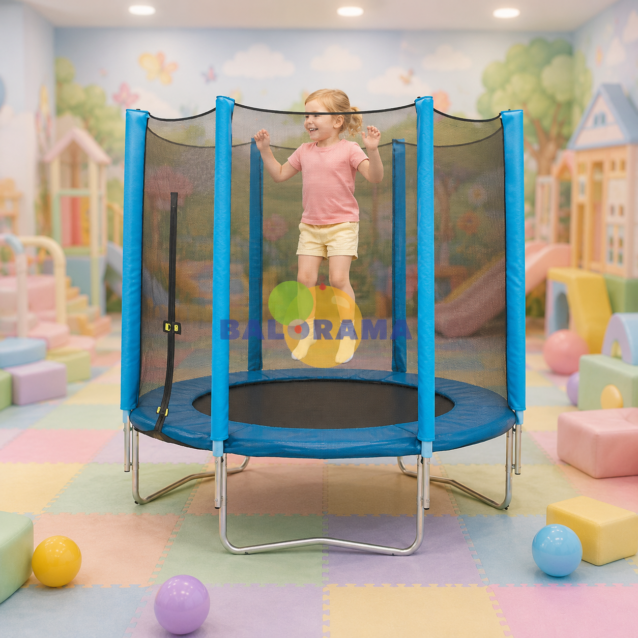 183cm Imported Trampoline with Mesh Protection