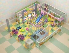 Renkli Softplay Top Havuzu Oyun Parkı 80m²