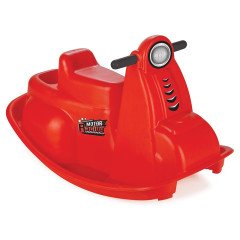 Sallanan Motosiklet Kırmızı