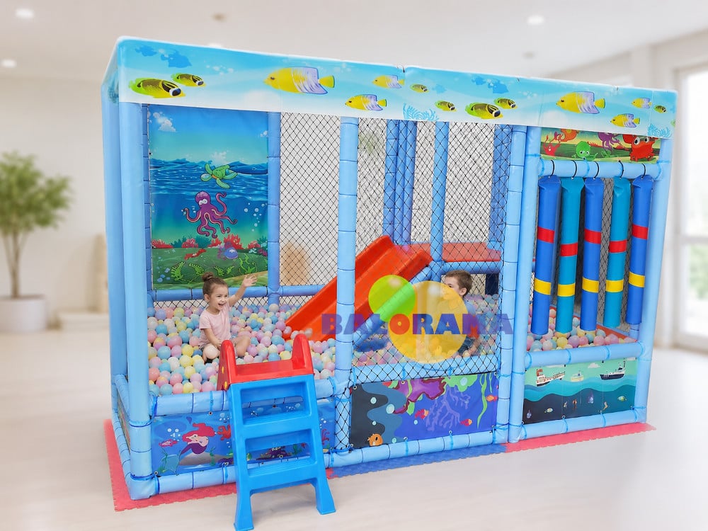 حوض كرات ناعم للعب في حوض أسماك 3x2x2 متر