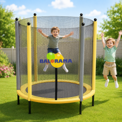 Locally Made 170cm Mesh Protected Trampoline