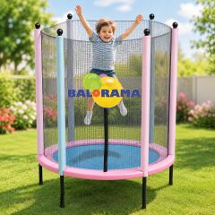 Locally Made 140cm Spring-Protected Trampoline