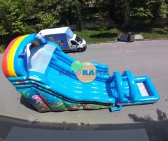 Akvaryum Şişme Kaydırak 10.4x4.4x5.7m