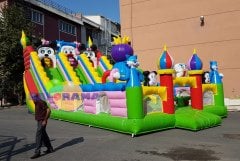 Şişme Oyun Parkı Yerli Hayal Park 13x6x7h Mt