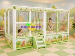 حوض كرات وترامبولين 4x2x2 متر