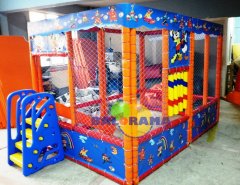 حوض كرات مع زحليقة 3×2×2 متر