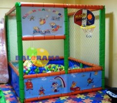 حوض كرات ناعم للعب 2x2x2 متر