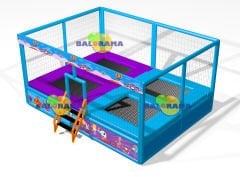 Four-Person Economical Trampoline