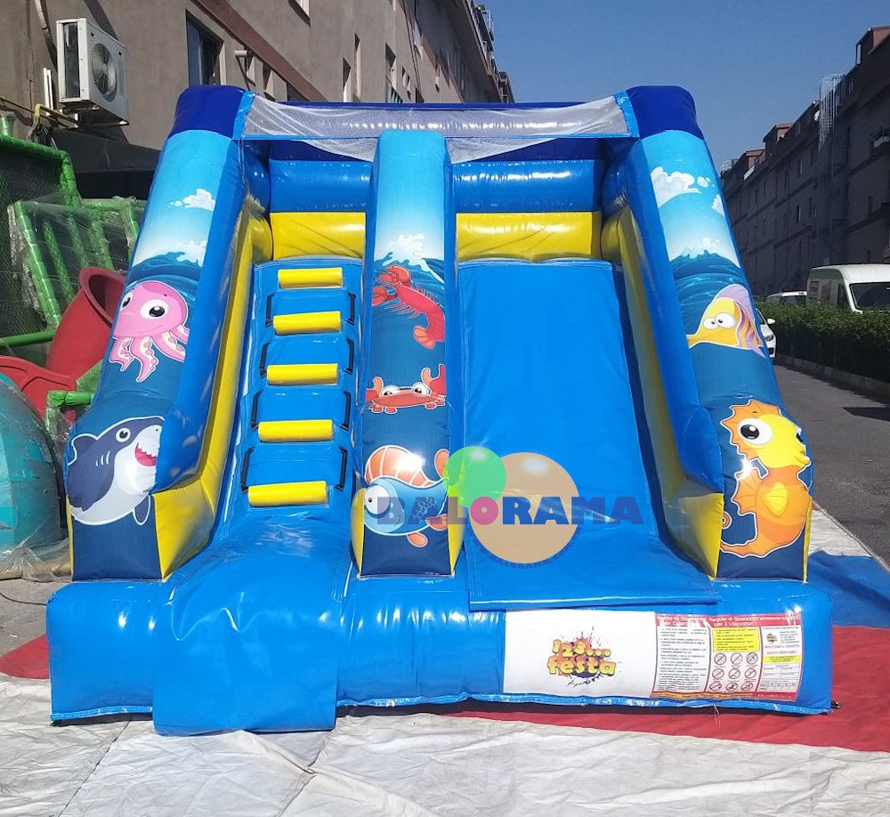 Şişme Kaydırak Deniz 3x3x2.8h Mt