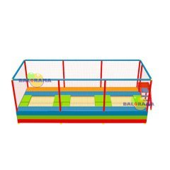 Junior Trambolin Üçlü