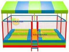 Olimpik Trambolin Dörtlü Çatılı