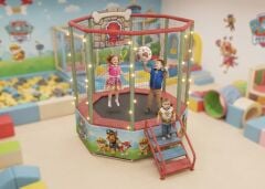 260cm Eight-Sided Trampoline with Net, Locally Manufactured.