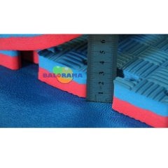 Eva Tatami Minderi 1mx1mx26mm Mavi-Kırmızı