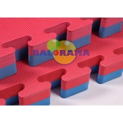 Eva Tatami Minderi 1mx1mx26mm Mavi-Kırmızı