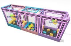 Softplay Survivor Parkur 7x1.5x2.4h